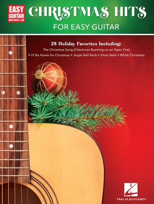 Book cover for Christmas Hits for Easy Guitar