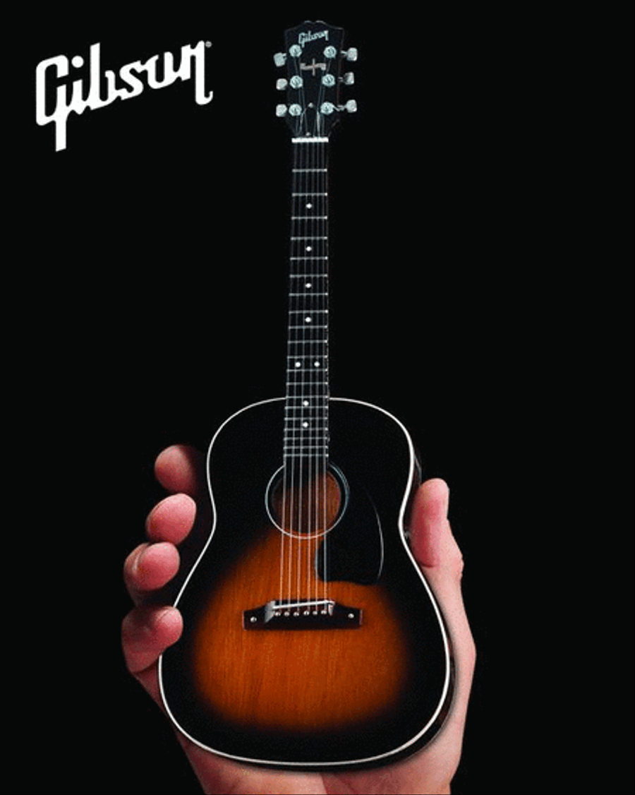 Gibson J-45 Vintage Sunburst Mini Guitar Replica School and Community scores gallery preview page 9