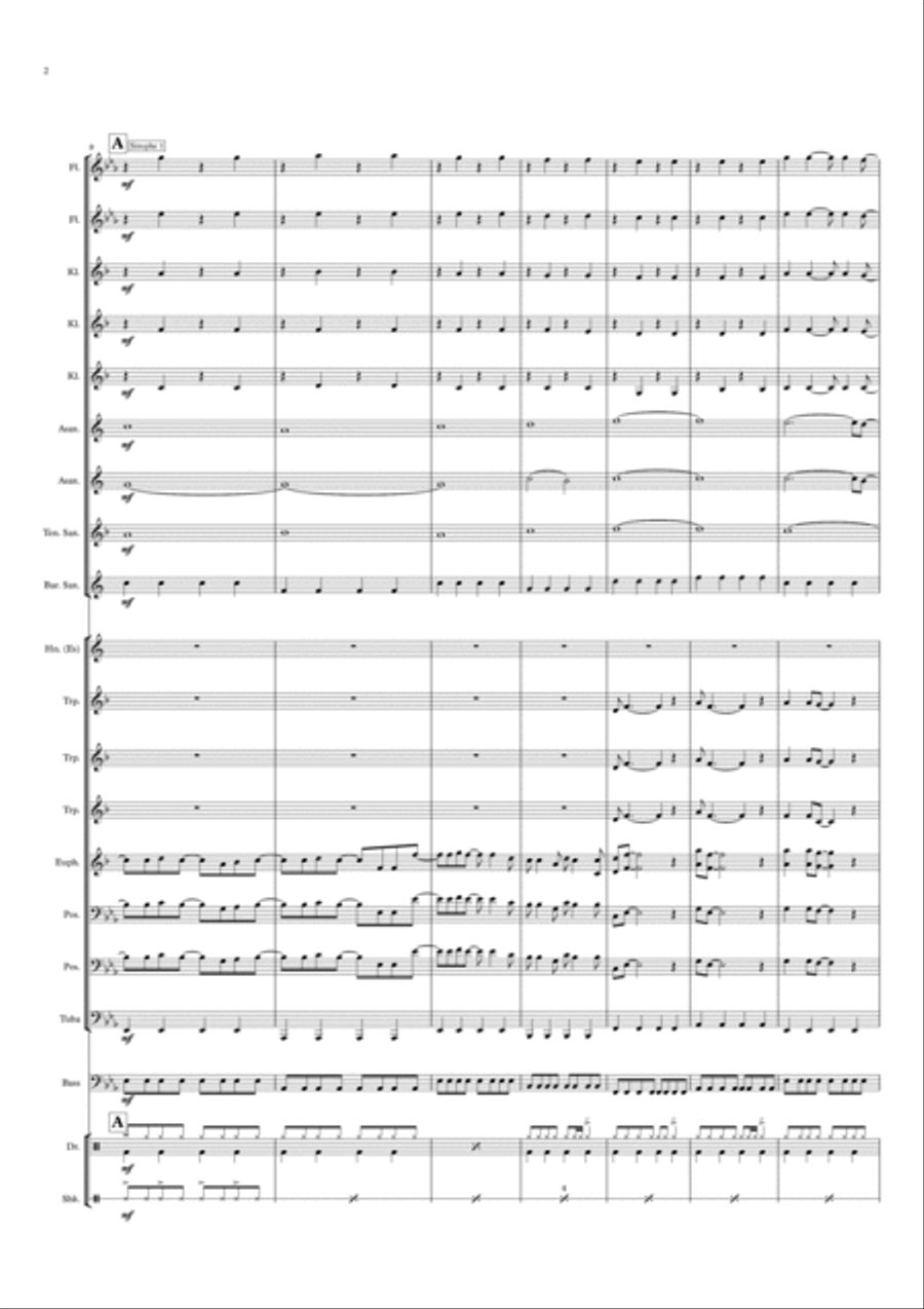 Bella Napoli Large Ensemble scores gallery preview page 2