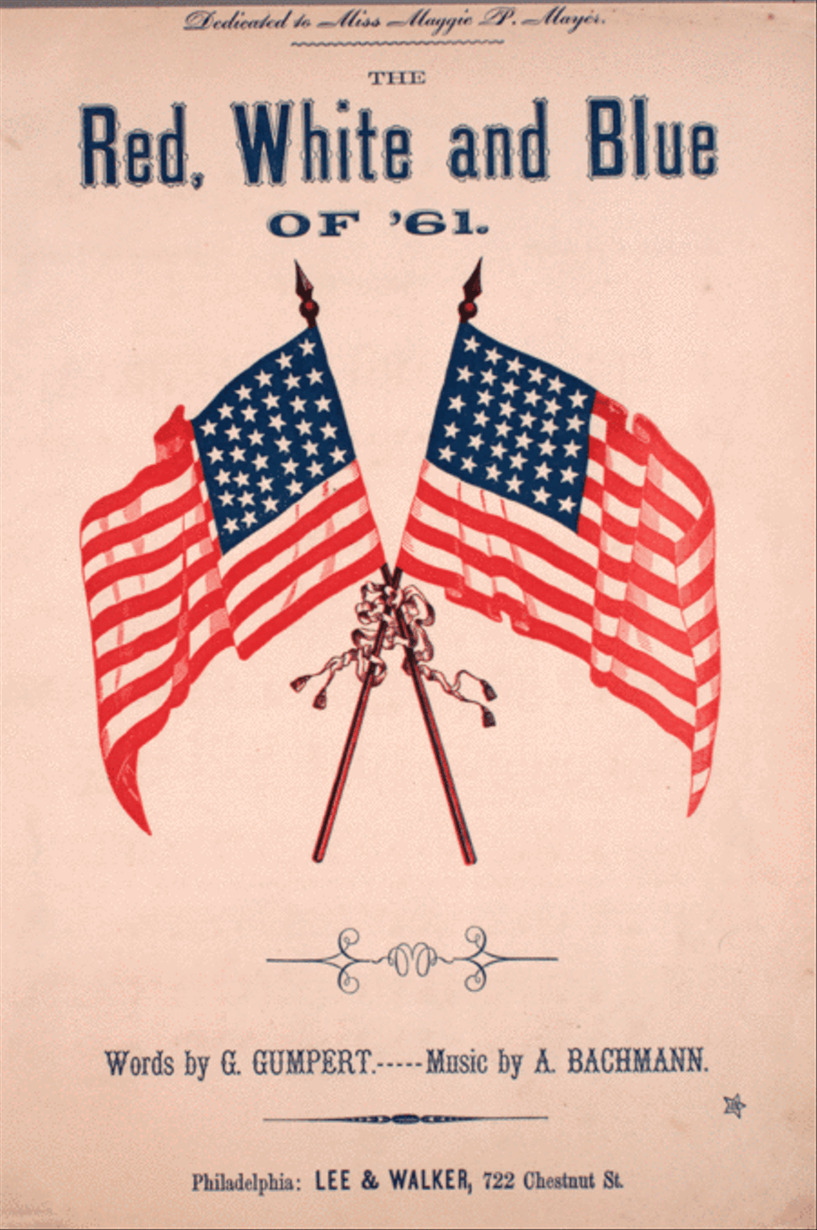 The Red, White and Blue of '61 Voice scores gallery preview page 1