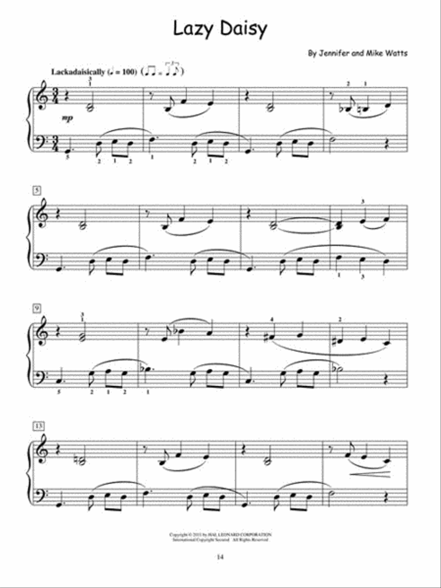 Blues, Jazz, Rock & Rags - Book 1 Piano Method scores gallery preview page 6