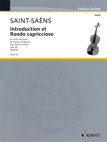 Introduction Et Rondo Capriccioso Op 28 For Violin And Piano