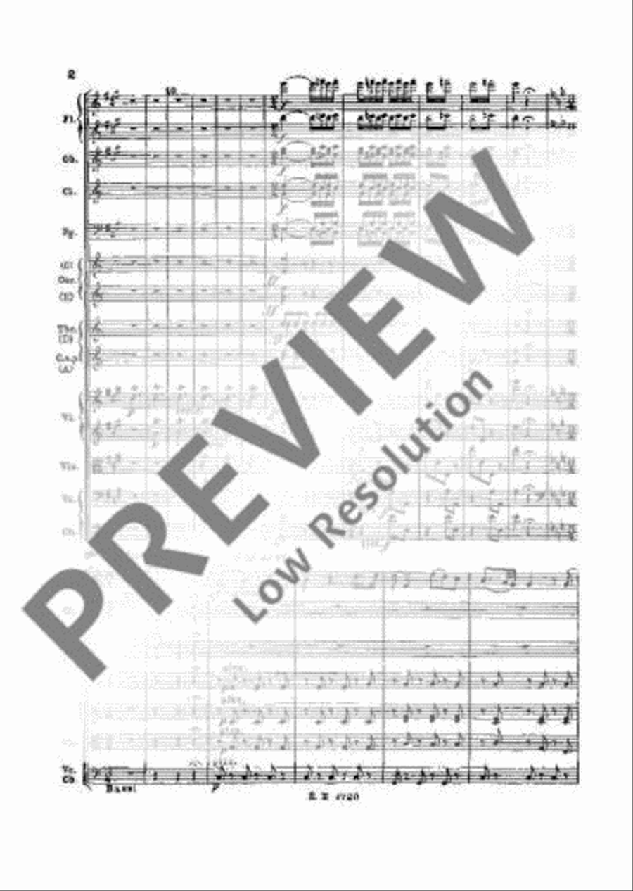 The Roman Carnival Orchestra scores gallery preview page 11