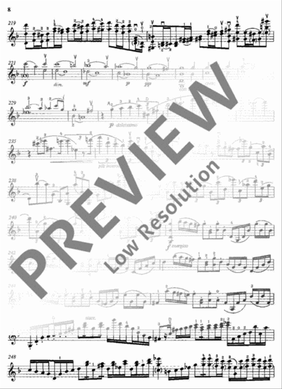 Il Vitalino raddoppiato Chamber Orchestra scores gallery preview page 9