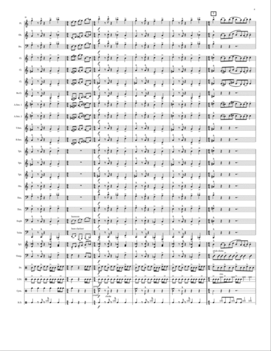 Bandapalooza Now! Concert Band scores gallery preview page 4