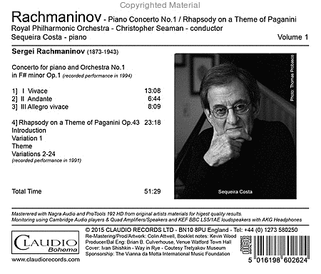 Rachmaninov: Piano Concertos, Vol.1