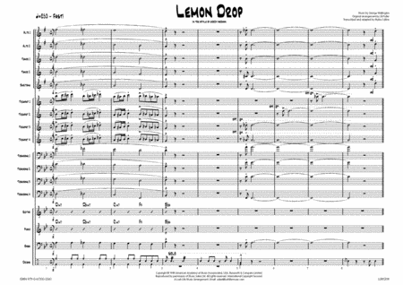 Lemon Drop by Woody Herman Big Band - Sheet Music