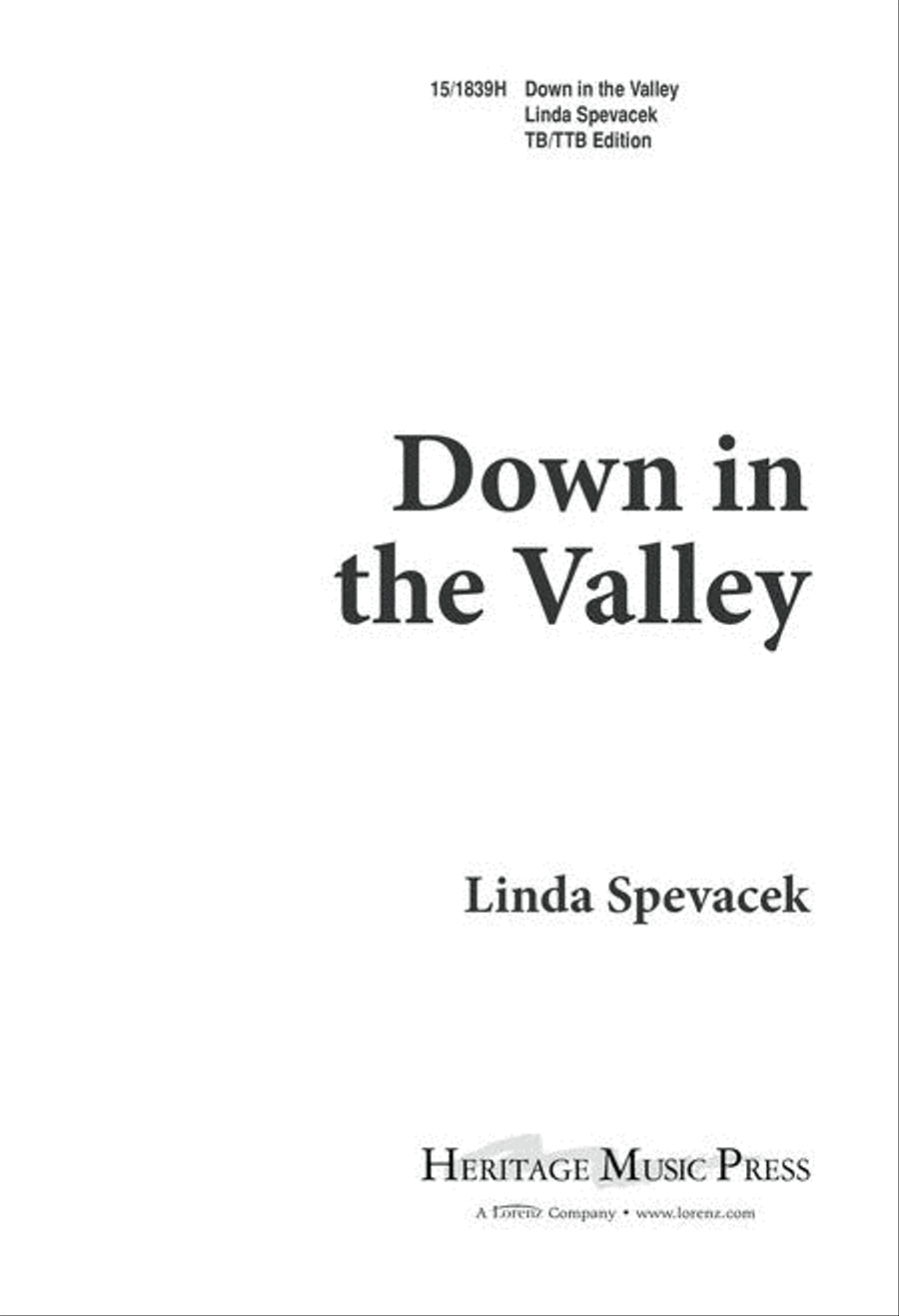 Book cover for Down in the Valley