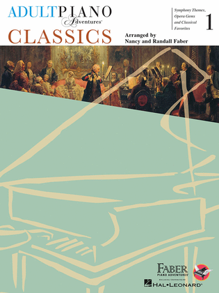 Book cover for Adult Piano Adventures – Classics, Book 1