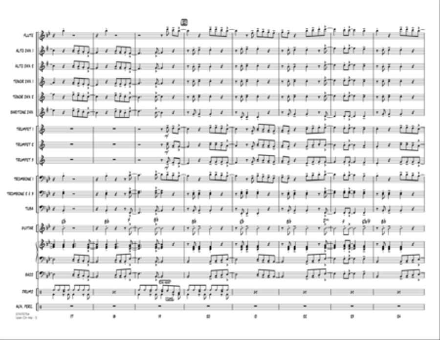 Lean On Me - Full Score Lean On Me - Full Score Jazz Ensemble scores gallery preview page 4
