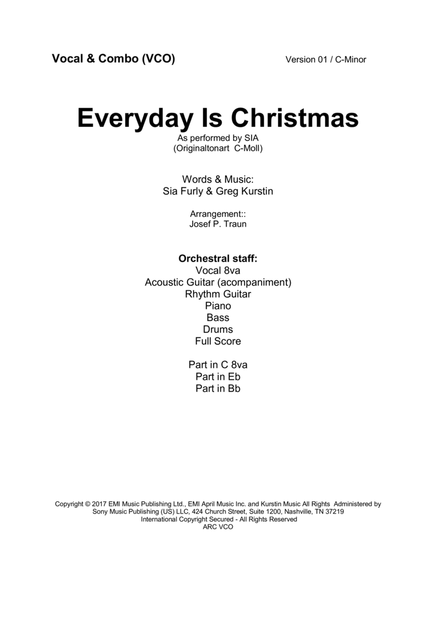 Everyday Is Christmas image number null