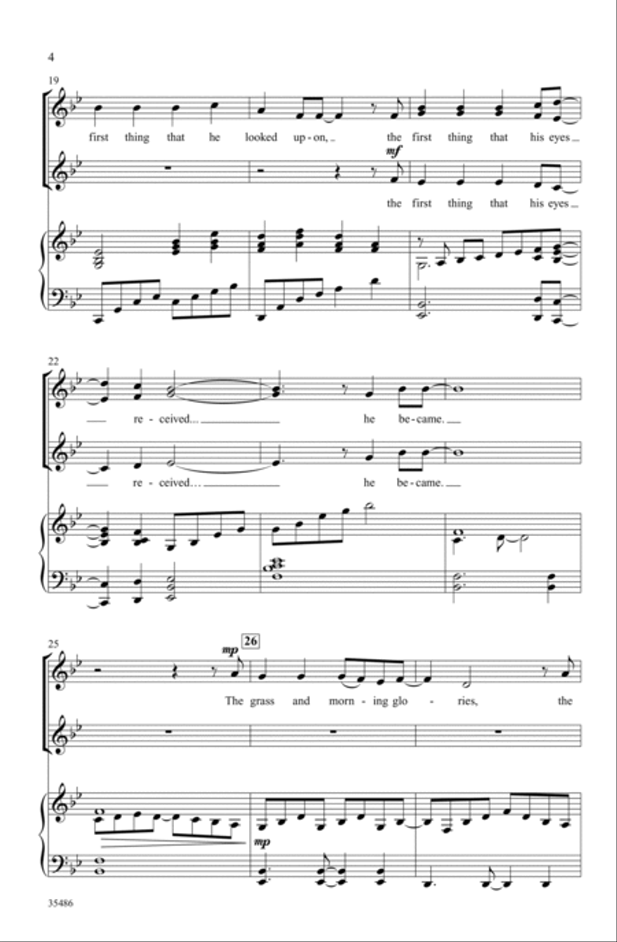 There Was a Child Went Forth SSA scores gallery preview page 3