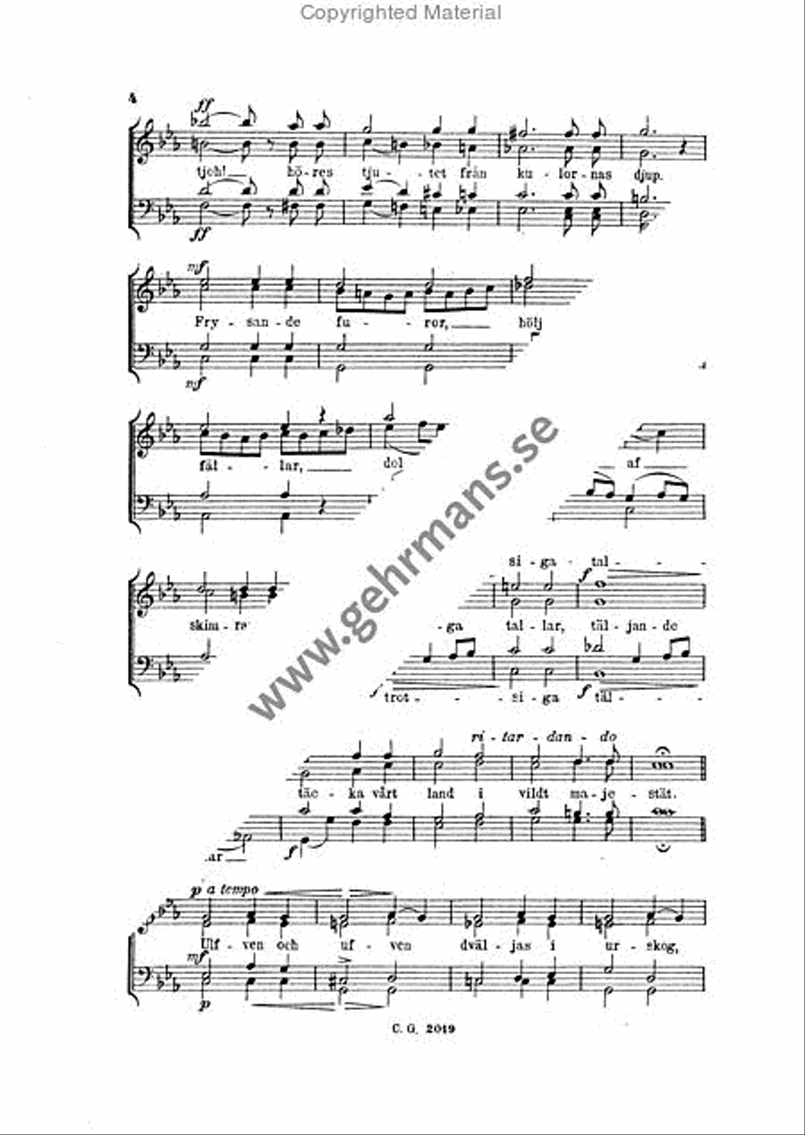 Vit vilar snon Vit vilar snon TTBB scores gallery preview page 3