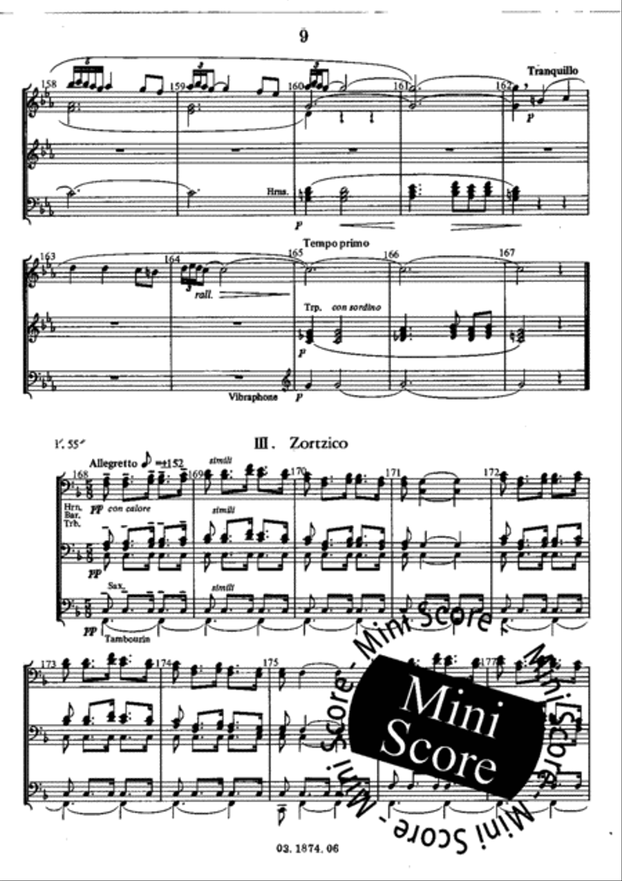 Tapas de Cocina Concert Band scores gallery preview page 13