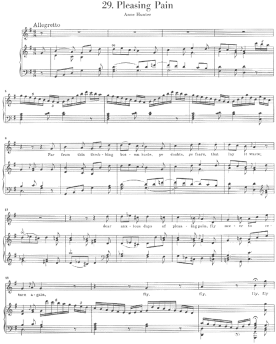 Songs for Voice and Piano Voice Solo scores gallery preview page 4