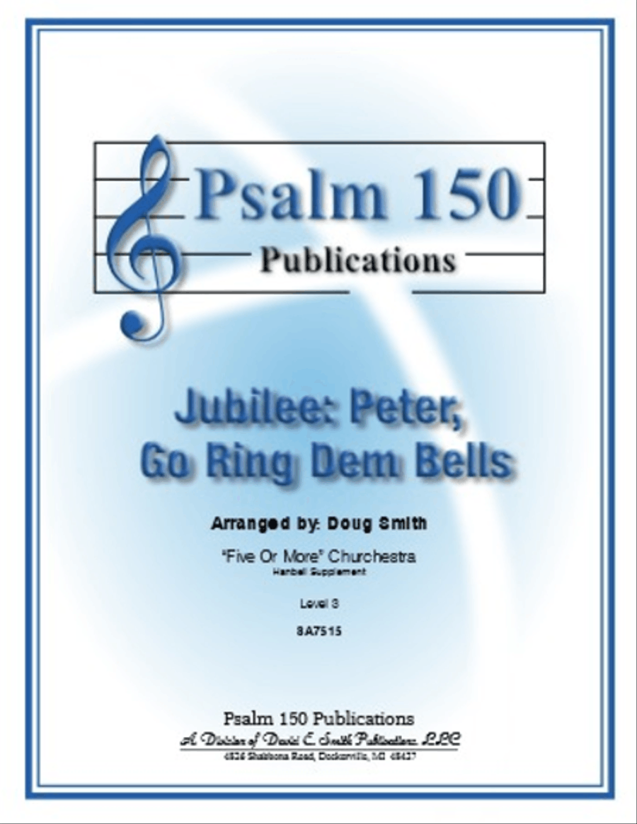 Jubilee: Peter, Go Ring Dem Bells Orchestra scores gallery preview page 1