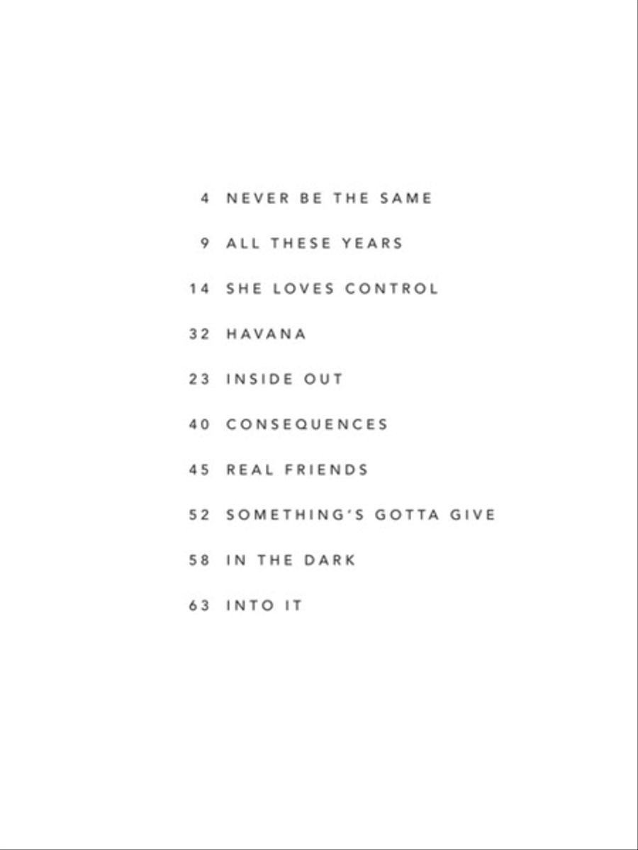 Camila Cabello - Camila Piano, Vocal, Guitar scores gallery preview page 2