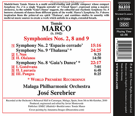 Symphonies Nos. 2, 8 & 9 image number null