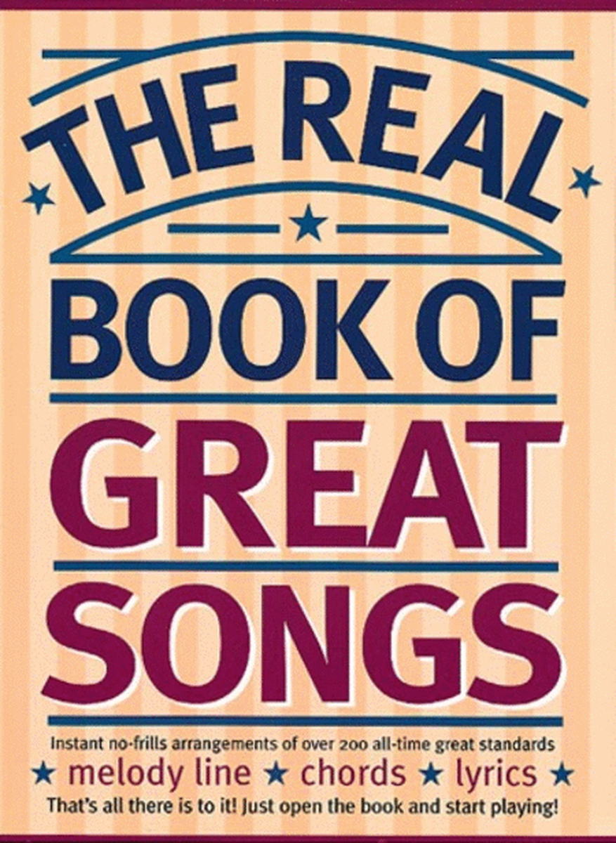 The Real Book of Great Songs