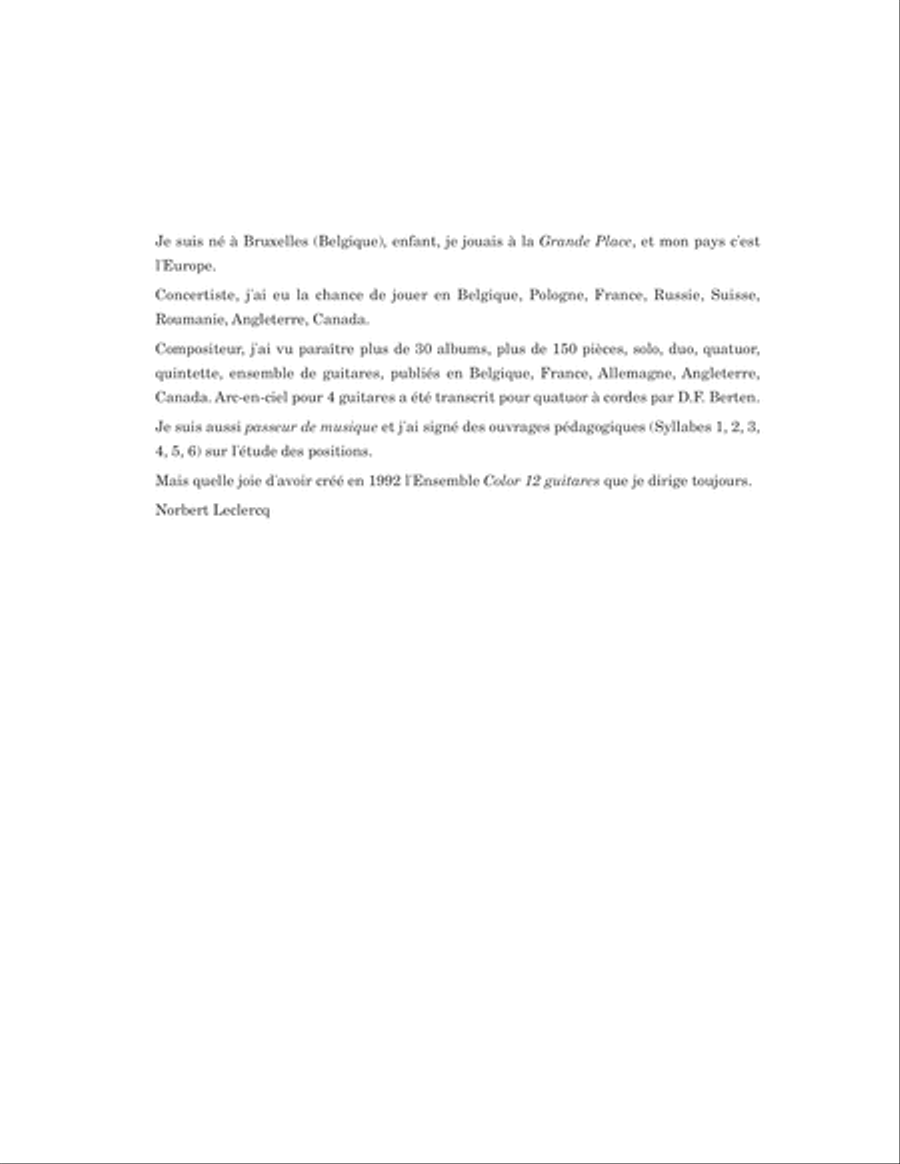 Charabia Guitar Ensemble scores gallery preview page 2