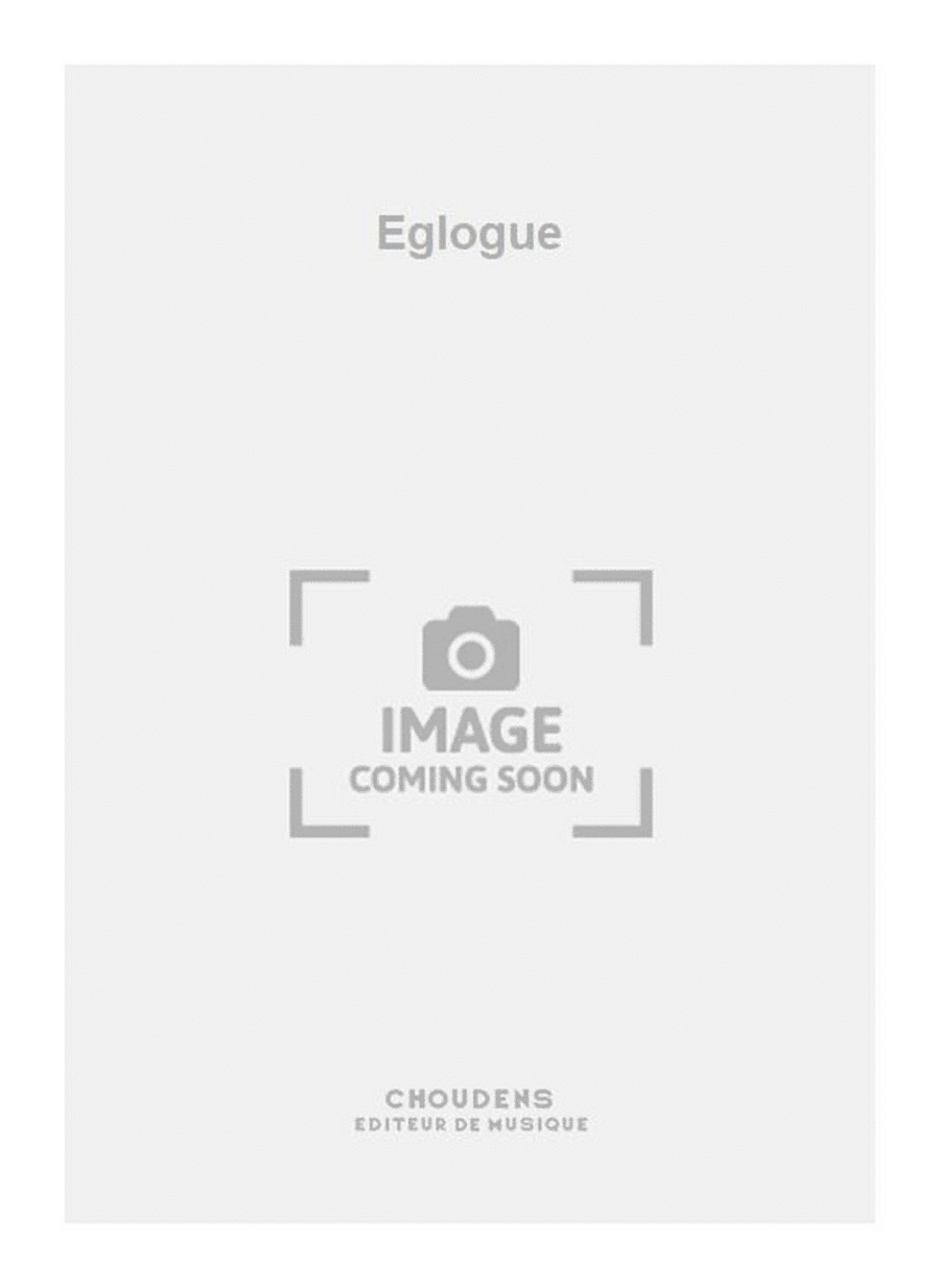 Eglogue Piano Accompaniment scores gallery preview page 1