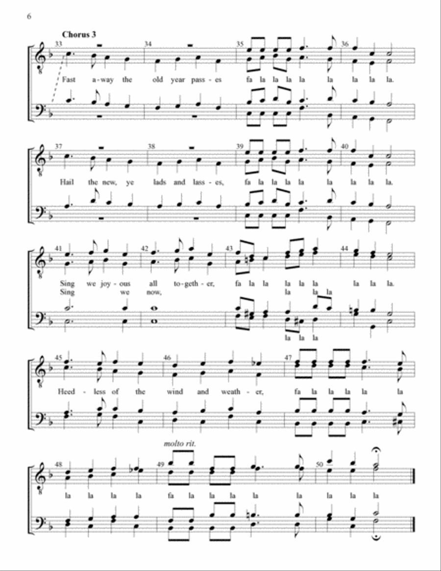 Yuletide Favorites (Volume II) TTBB scores gallery preview page 5