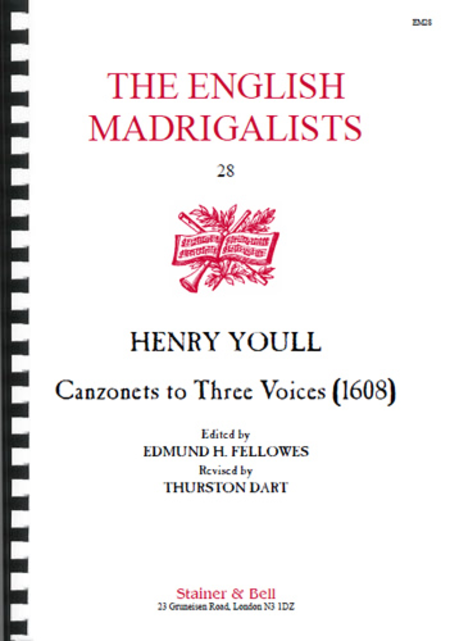 Canzonets to Three Voices 1608 (Made to order)