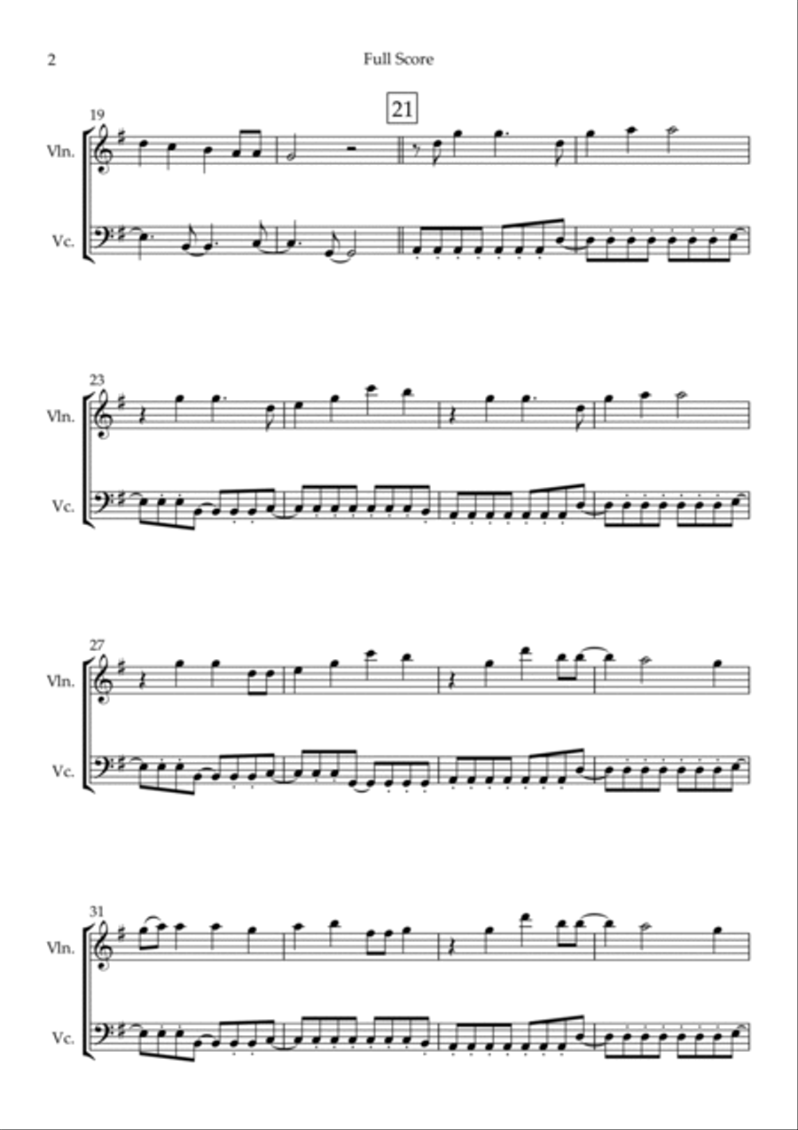 Clarity Clarity String Duet scores gallery preview page 2