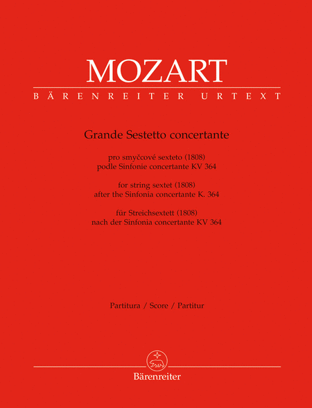 Grande sestetto concertante for String Sextet (1808)