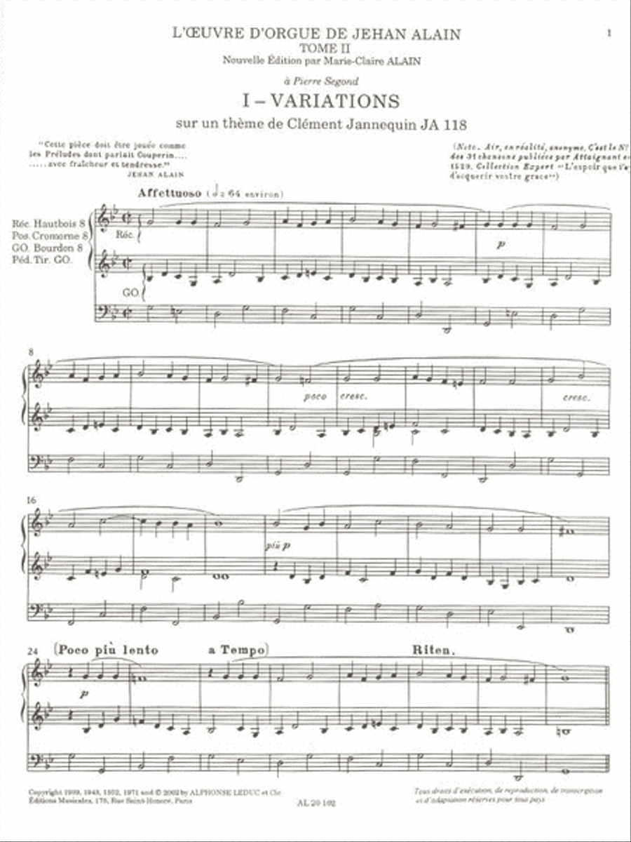 L'oeuvre D'orgue – Tome 2 Organ scores gallery preview page 2