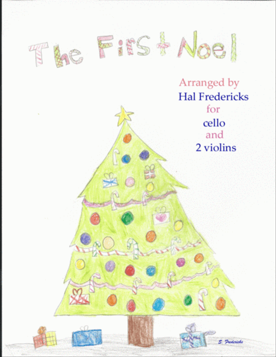 First Noel for cello and 2 violins String Trio scores gallery preview page 1