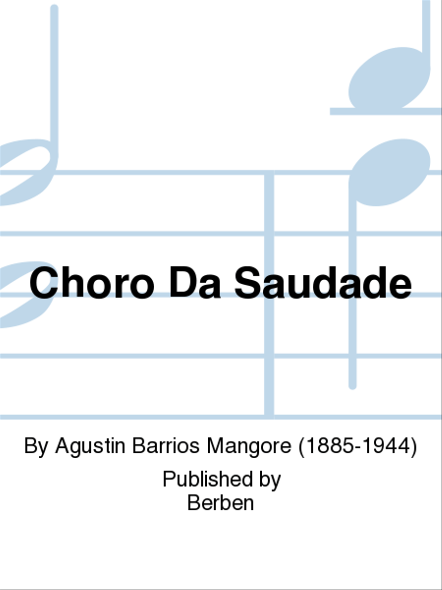 Choro Da Saudade School and Community scores gallery preview page 1
