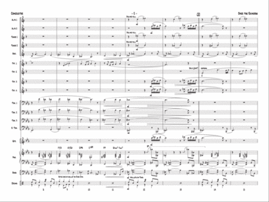 Over the Rainbow Jazz Ensemble scores gallery preview page 11