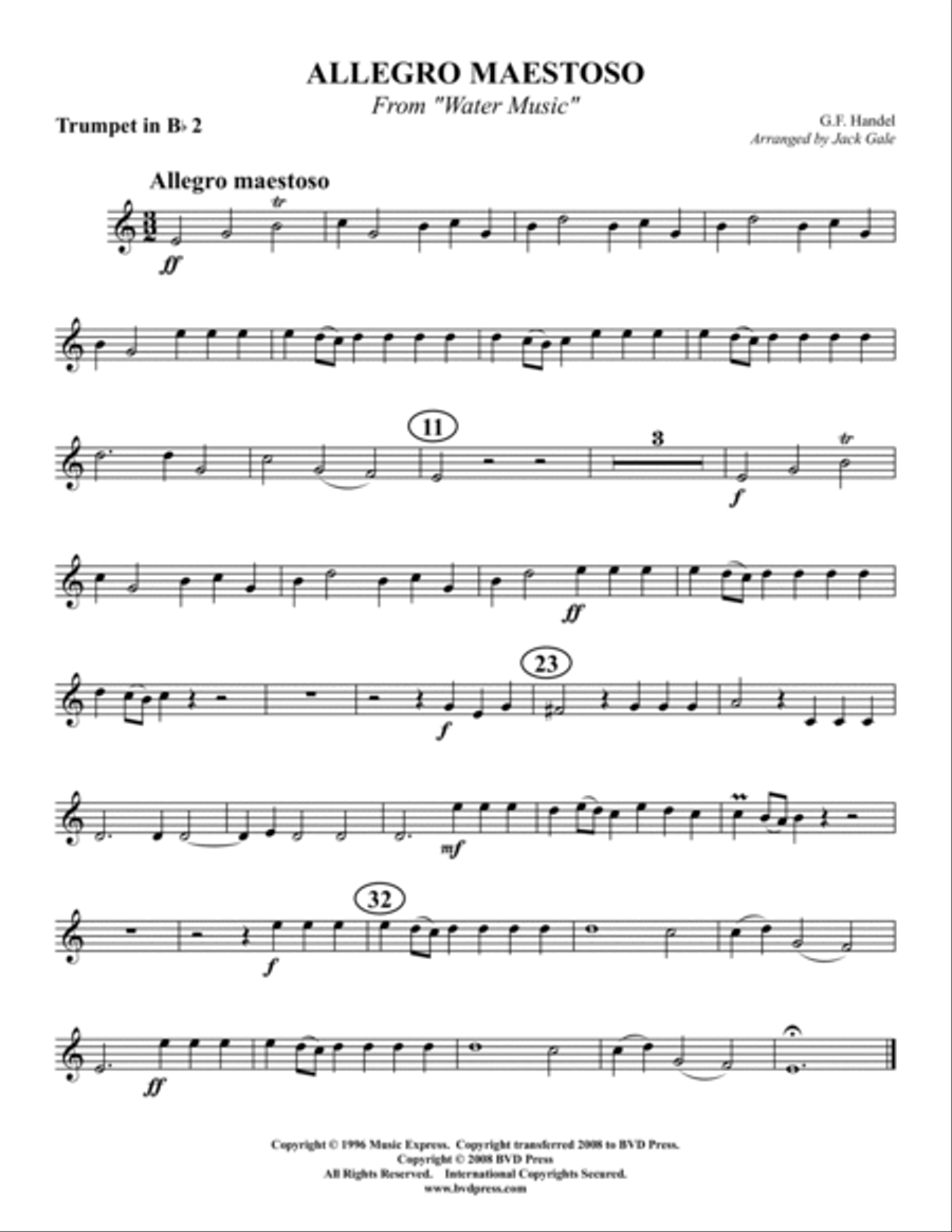 Ceremonial Music for Brass Quintet Brass Quintet scores gallery preview page 4