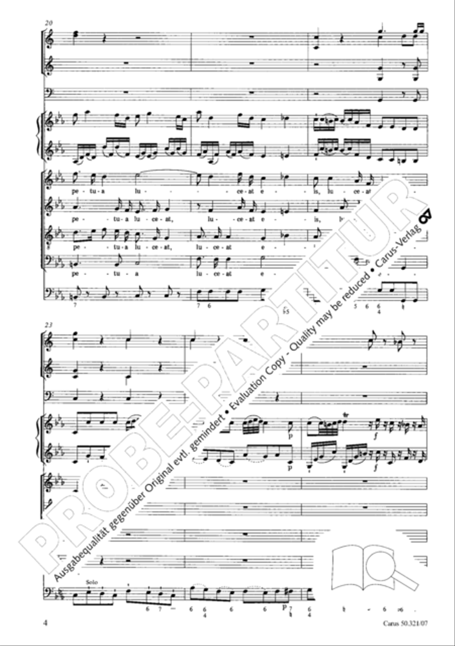Requiem in C minor Requiem in C minor 4-Part scores gallery preview page 11
