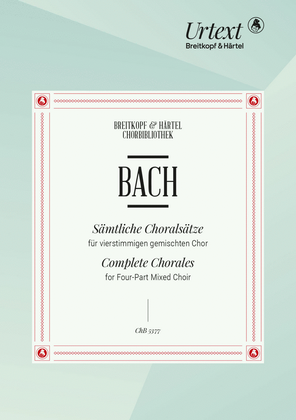 Book cover for Complete Chorales
