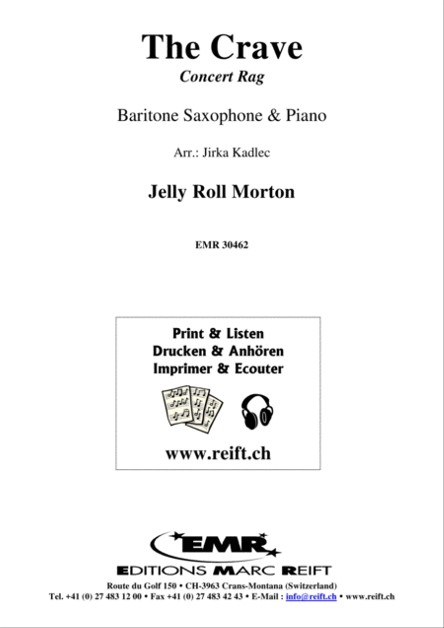 The Crave The Crave Baritone Saxophone scores gallery preview page 1