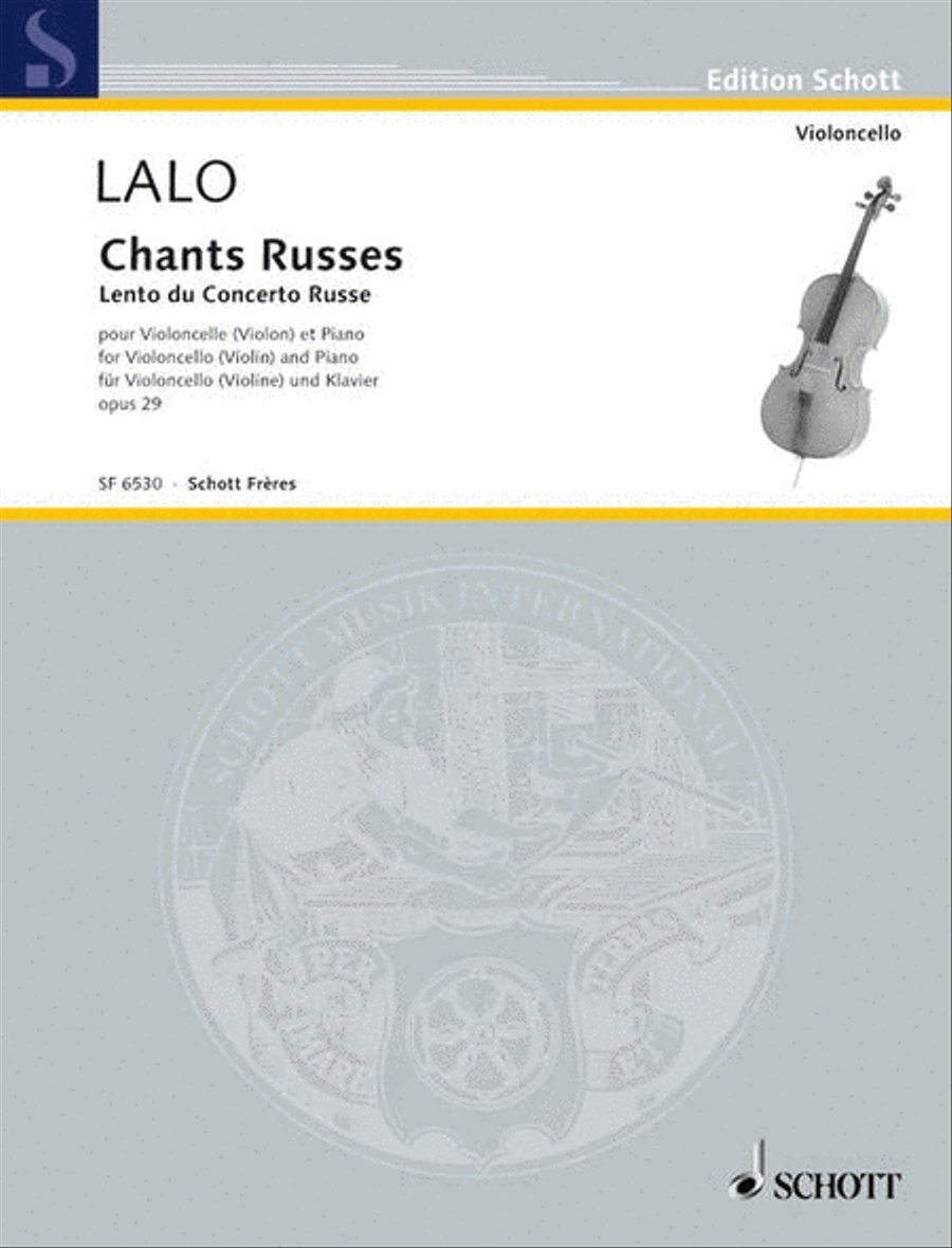 Chants Russes Piano Trio scores gallery preview page 1