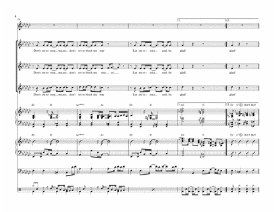 Let's Dance Choir scores gallery preview page 4