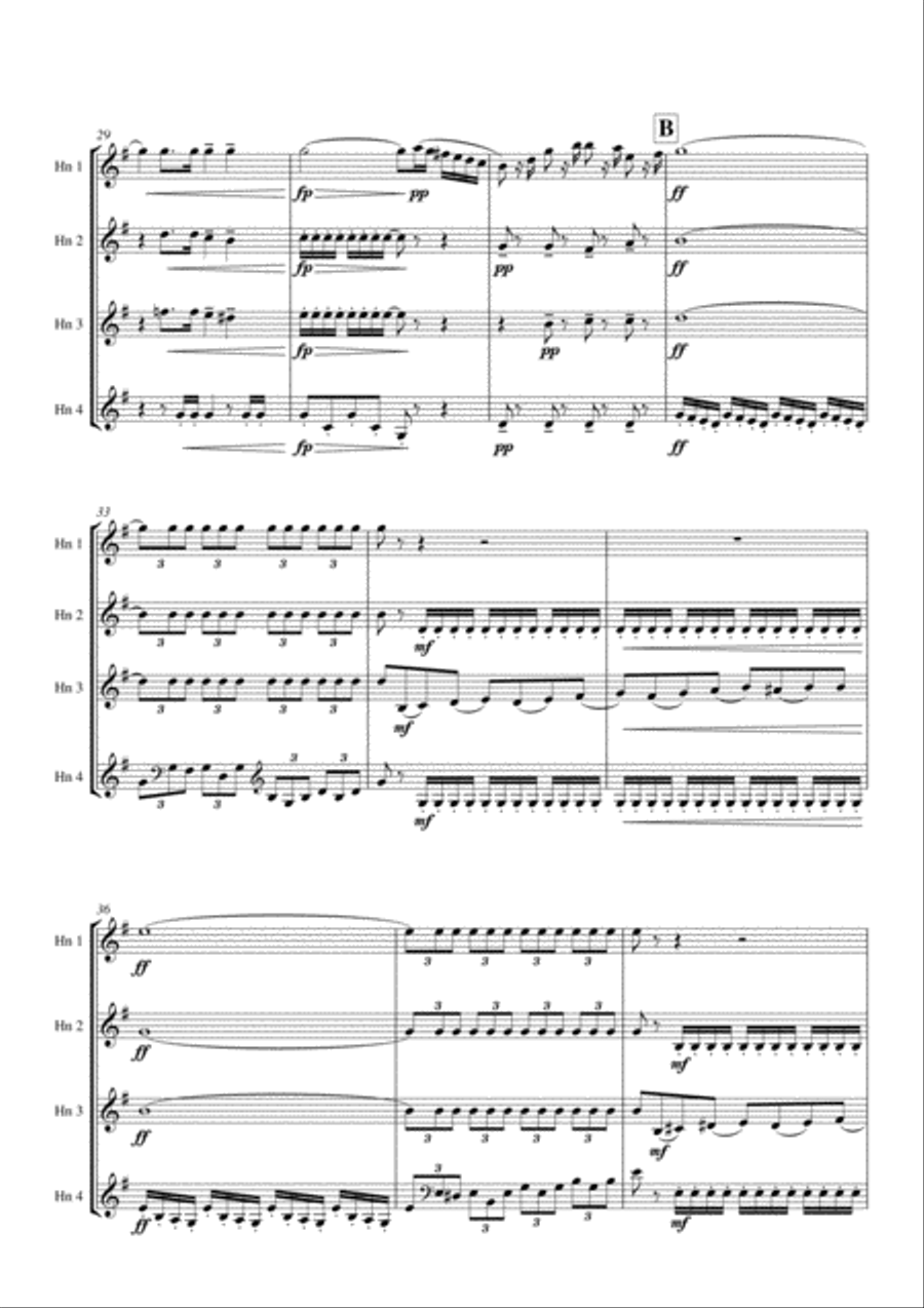 Bandits' Pranks Bandits' Pranks Brass Ensemble scores gallery preview page 3
