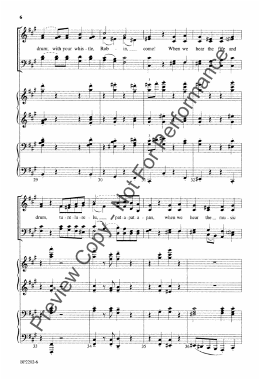 Patapan - Helvey 4-Part scores gallery preview page 6