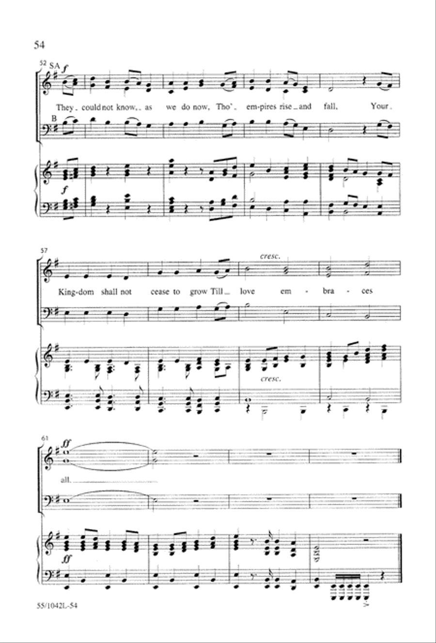 No Greater Love 3-Part scores gallery preview page 56