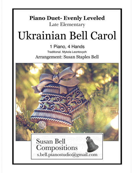 Ukrainian Bell Carol, Piano Duet image number null