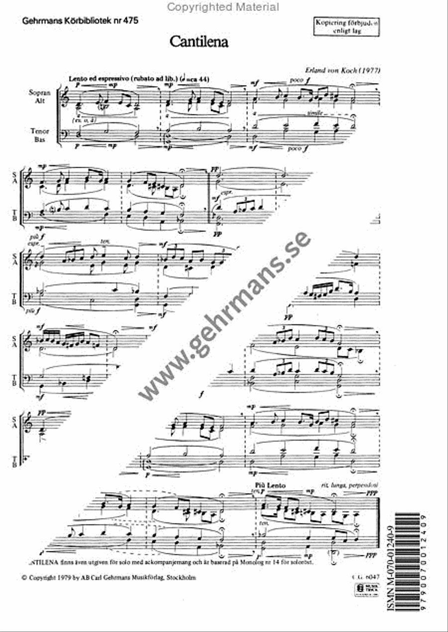 Cantilena 4-Part scores gallery preview page 2