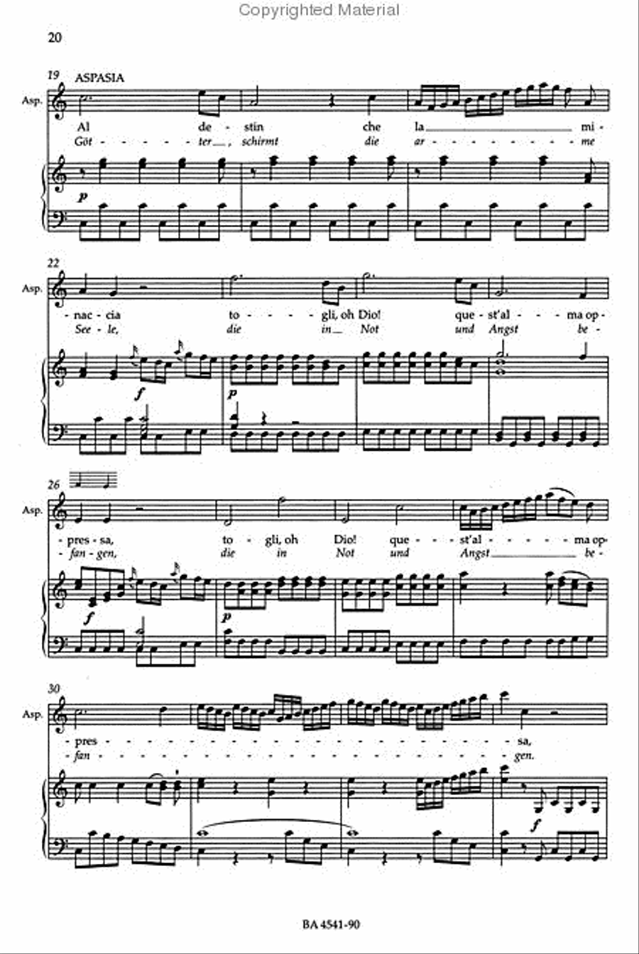 Mitridate, Re di Ponto K. 87 (74a) Bassoon scores gallery preview page 4