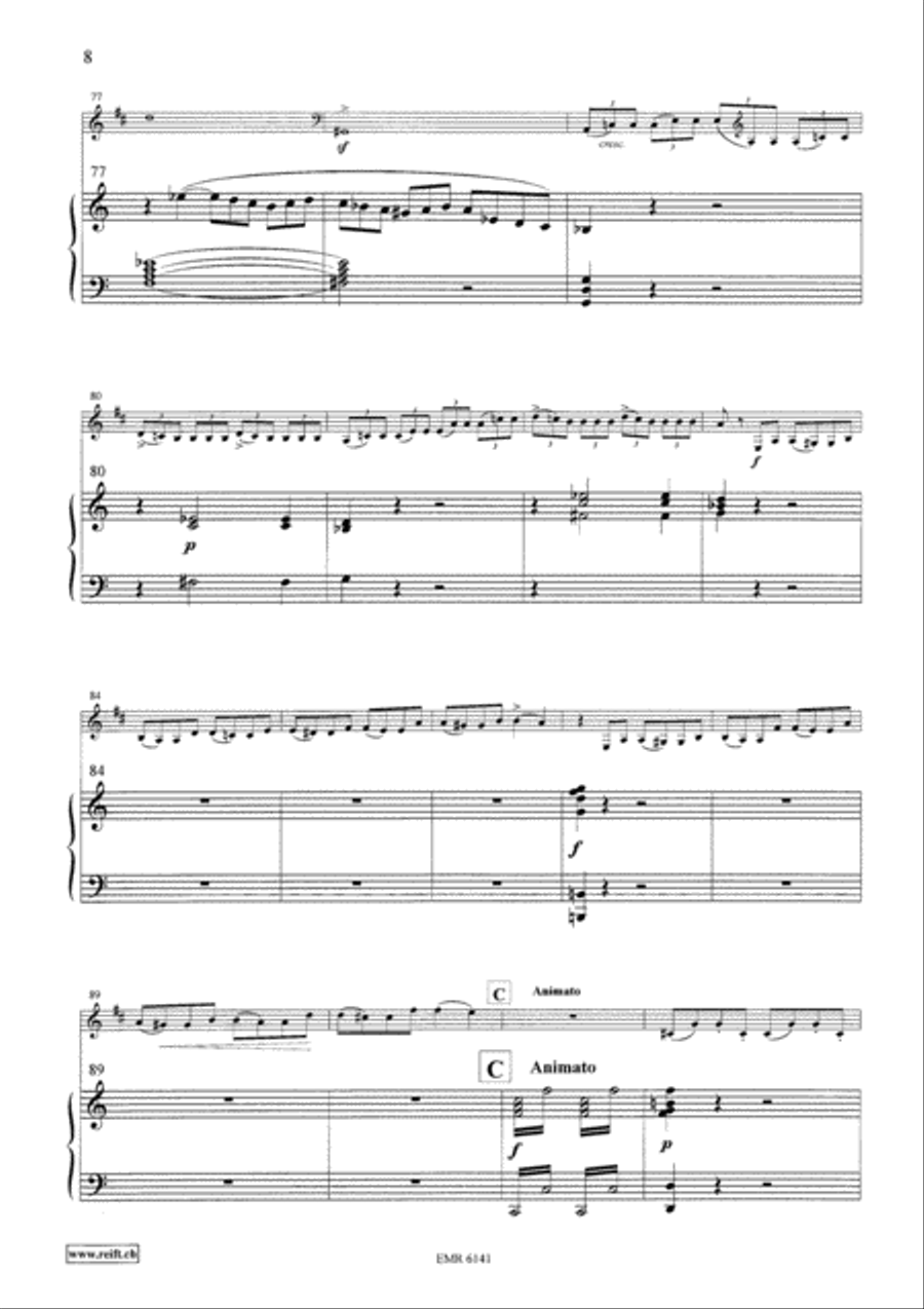 Concerto in A Minor Concerto in A Minor Flugelhorn scores gallery preview page 21