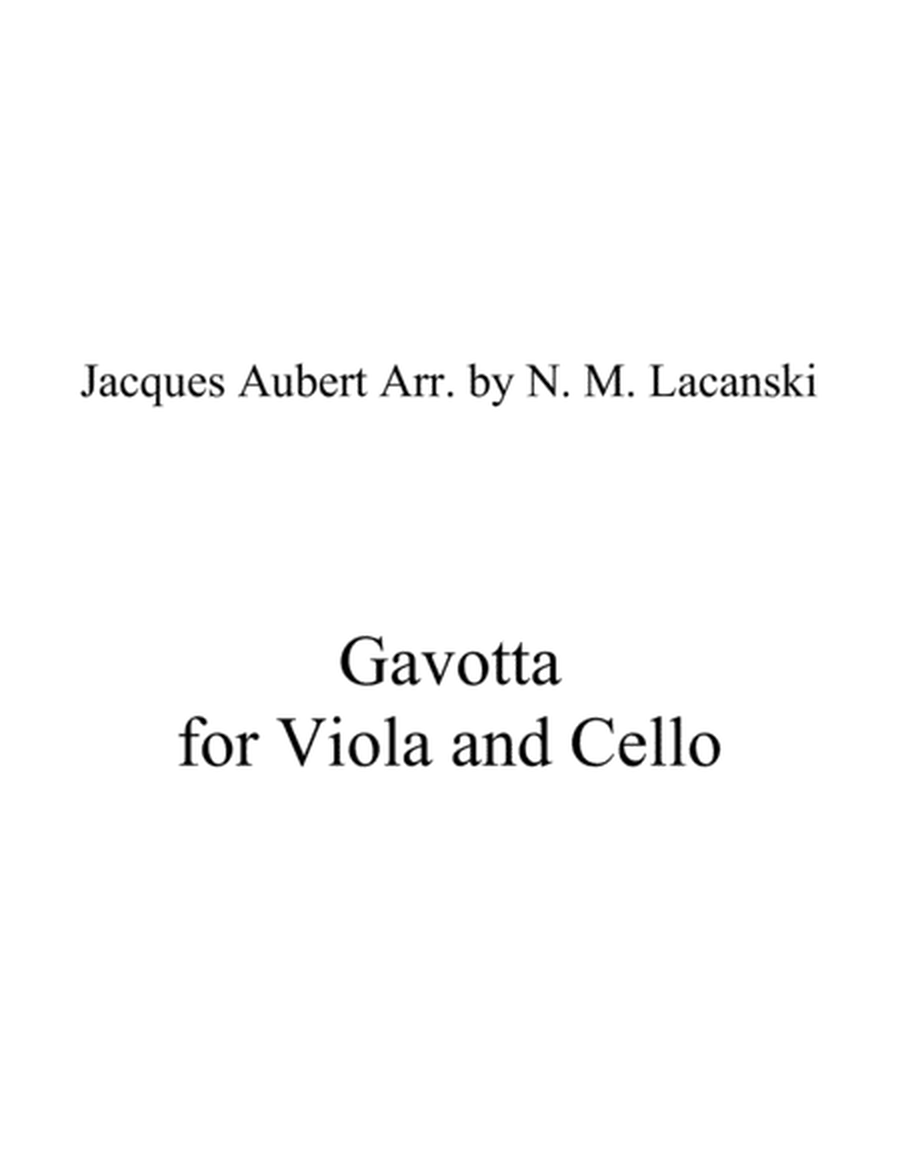 Gavotta for Viola and Cello image number null