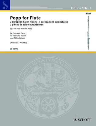 Book cover for Popp for Flute