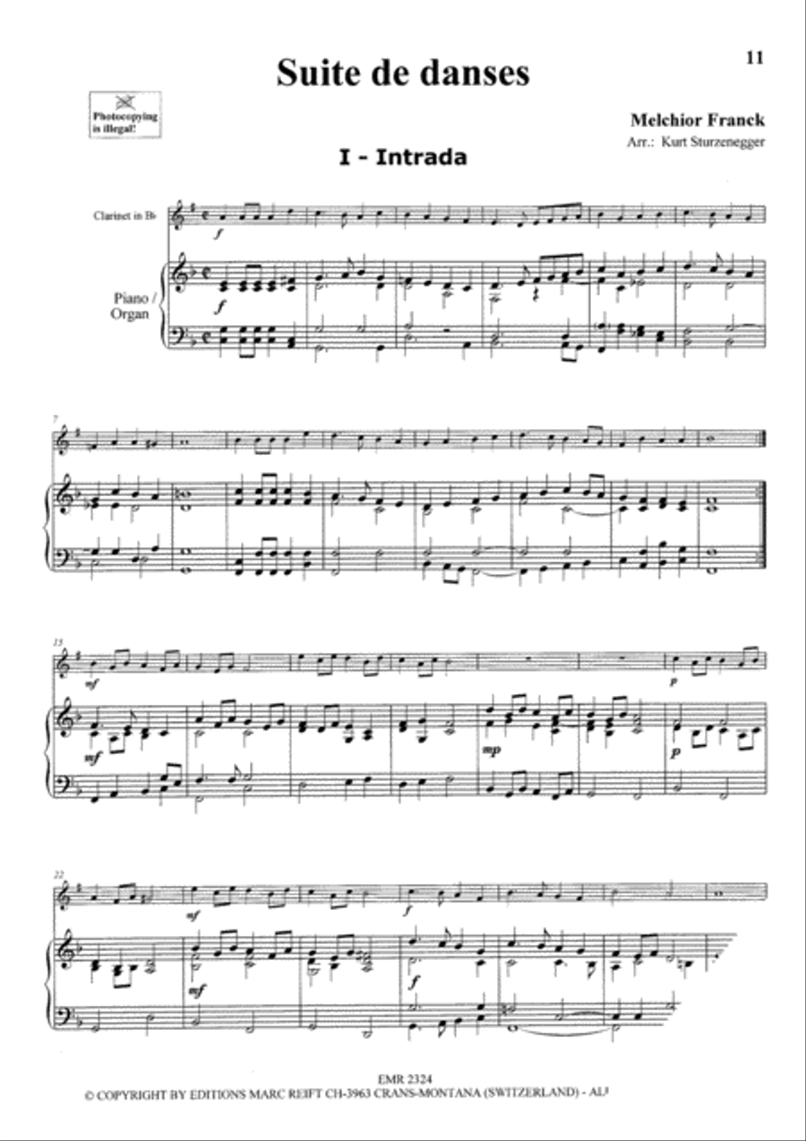Baroque Masterpieces Baroque Masterpieces Clarinet Solo scores gallery preview page 5