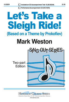 Book cover for Let's Take a Sleigh Ride!